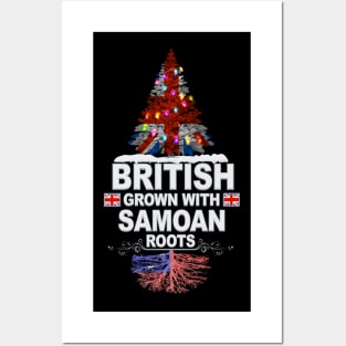 British Grown With Samoan Roots - Gift for Samoan With Roots From Samoa Posters and Art
